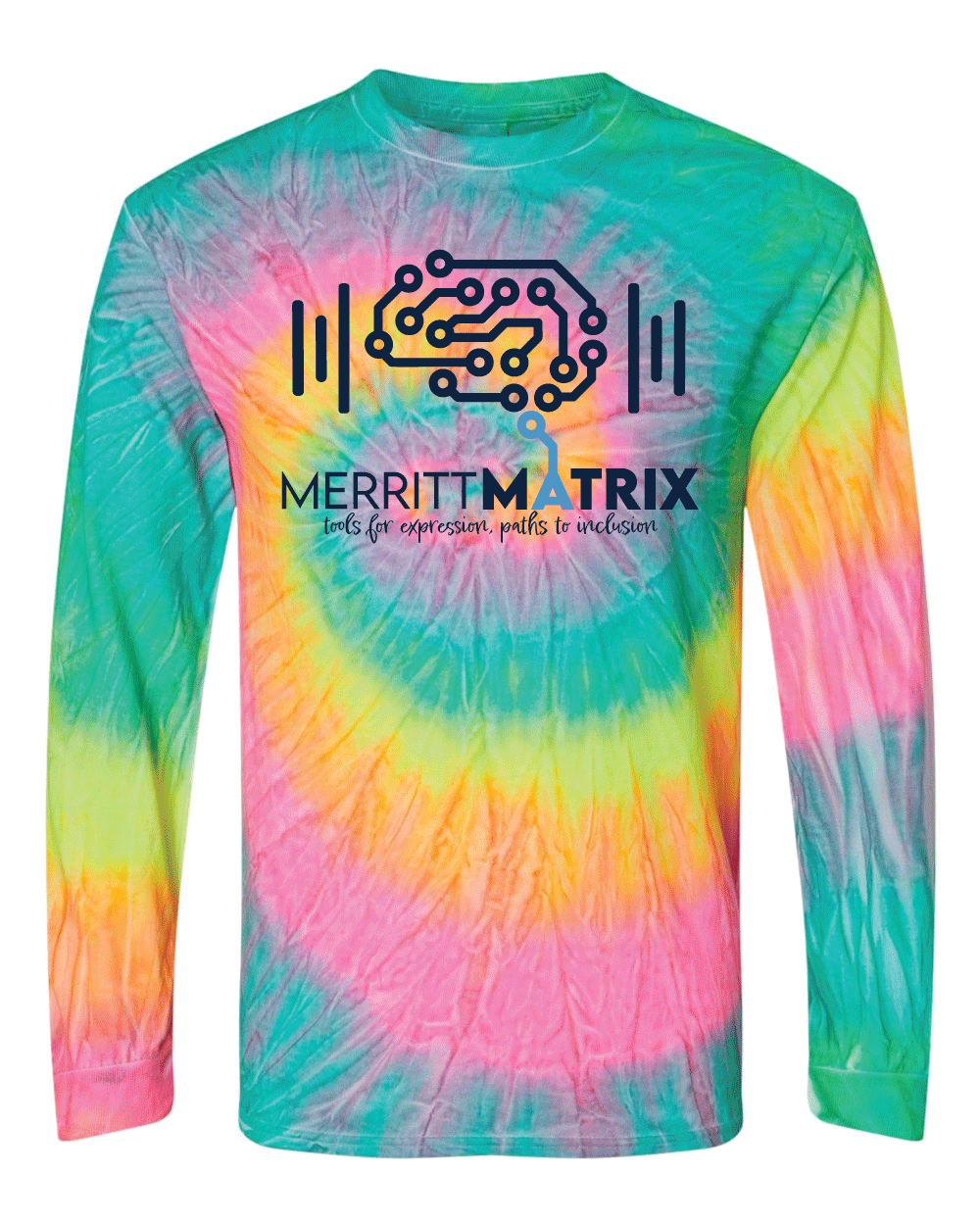 The Matrix | Merritt Matrix Tie-Dyed Long Sleeve Tee