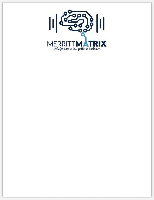 The Matrix | Merritt Matrix Notepad